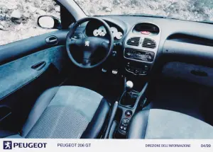 Peugeot 206 GT - foto storiche  - 3