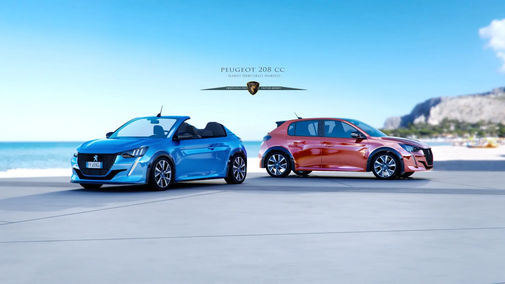 Peugeot 208 CC 2020 - Rendering - 10