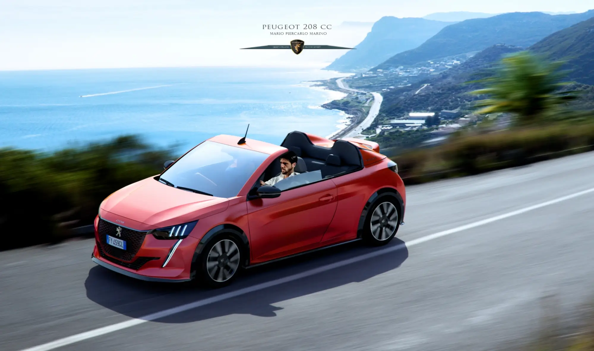 Peugeot 208 CC 2020 - Rendering - 12