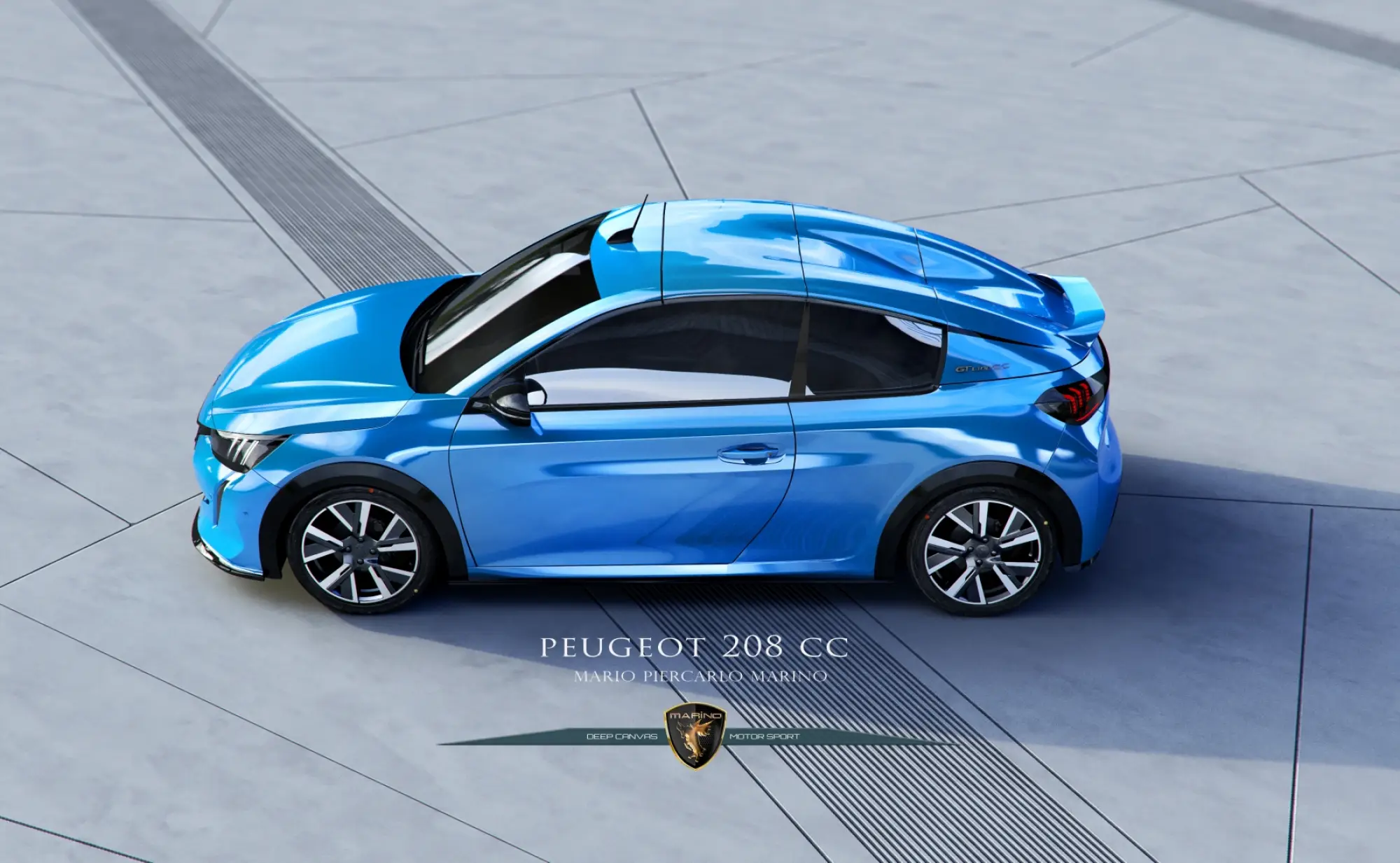Peugeot 208 CC 2020 - Rendering - 16