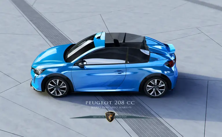 Peugeot 208 CC 2020 - Rendering - 17