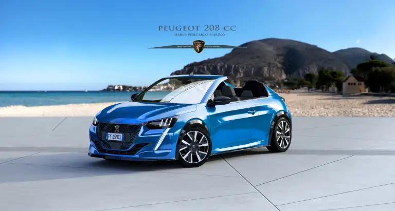 Peugeot 208 CC 2020 - Rendering - 1