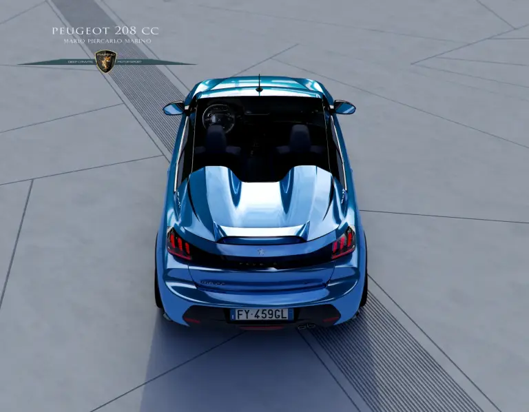 Peugeot 208 CC 2020 - Rendering - 21