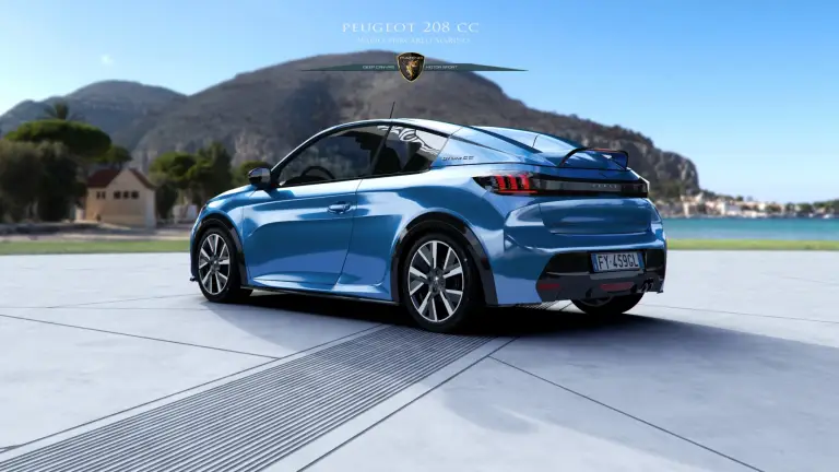 Peugeot 208 CC 2020 - Rendering - 26