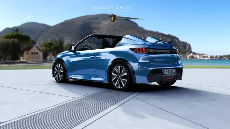 Peugeot 208 CC 2020 - Rendering - 27