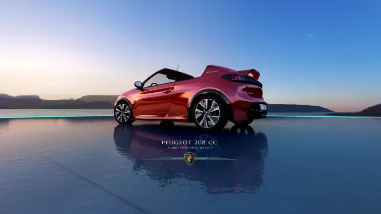 Peugeot 208 CC 2020 - Rendering - 7