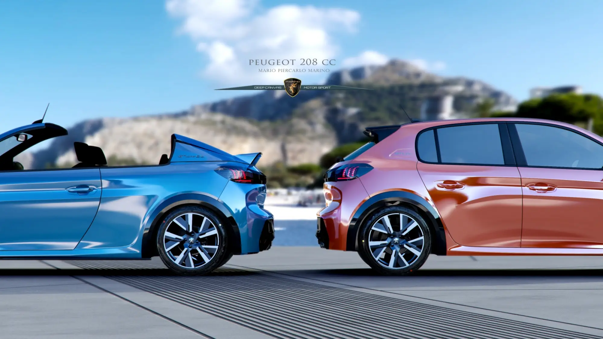 Peugeot 208 CC 2020 - Rendering - 9