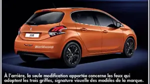 Peugeot 208 Facelift (immagini web) - 3