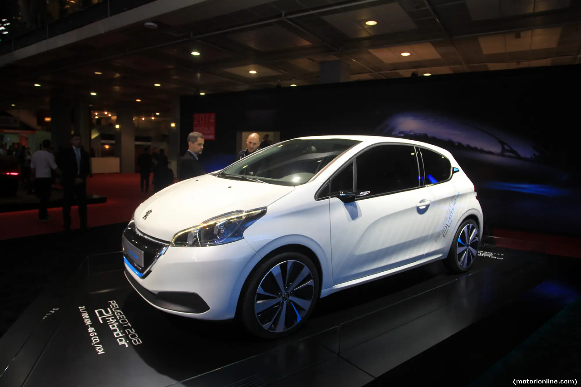 Peugeot 208 Hybrid Air 2L - Salone di Parigi 2014 - 4