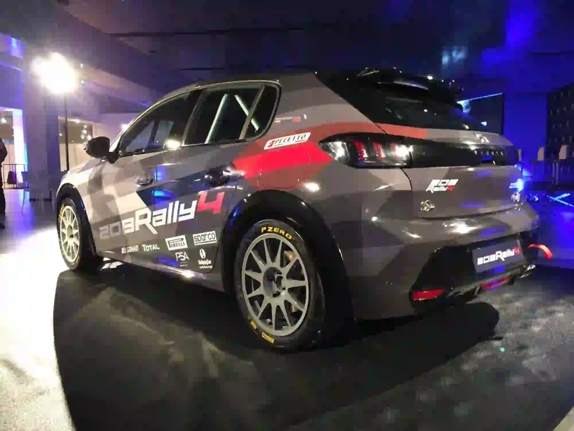 Peugeot 208 Rally 4 2020 - Presentazione Milano - 6