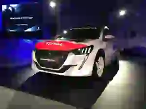 Peugeot 208 Rally 4 2020 - Presentazione Milano