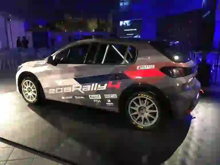 Peugeot 208 Rally 4 2020 - Presentazione Milano - 12
