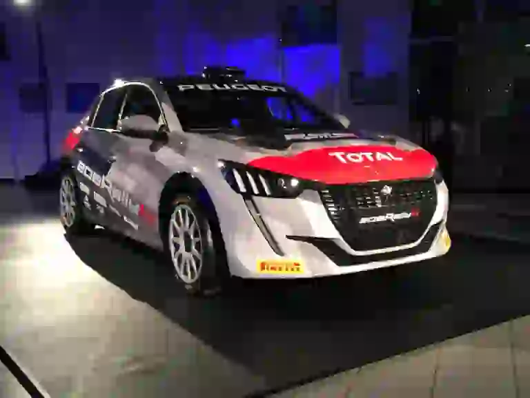 Peugeot 208 Rally 4 2020 - Presentazione Milano - 15
