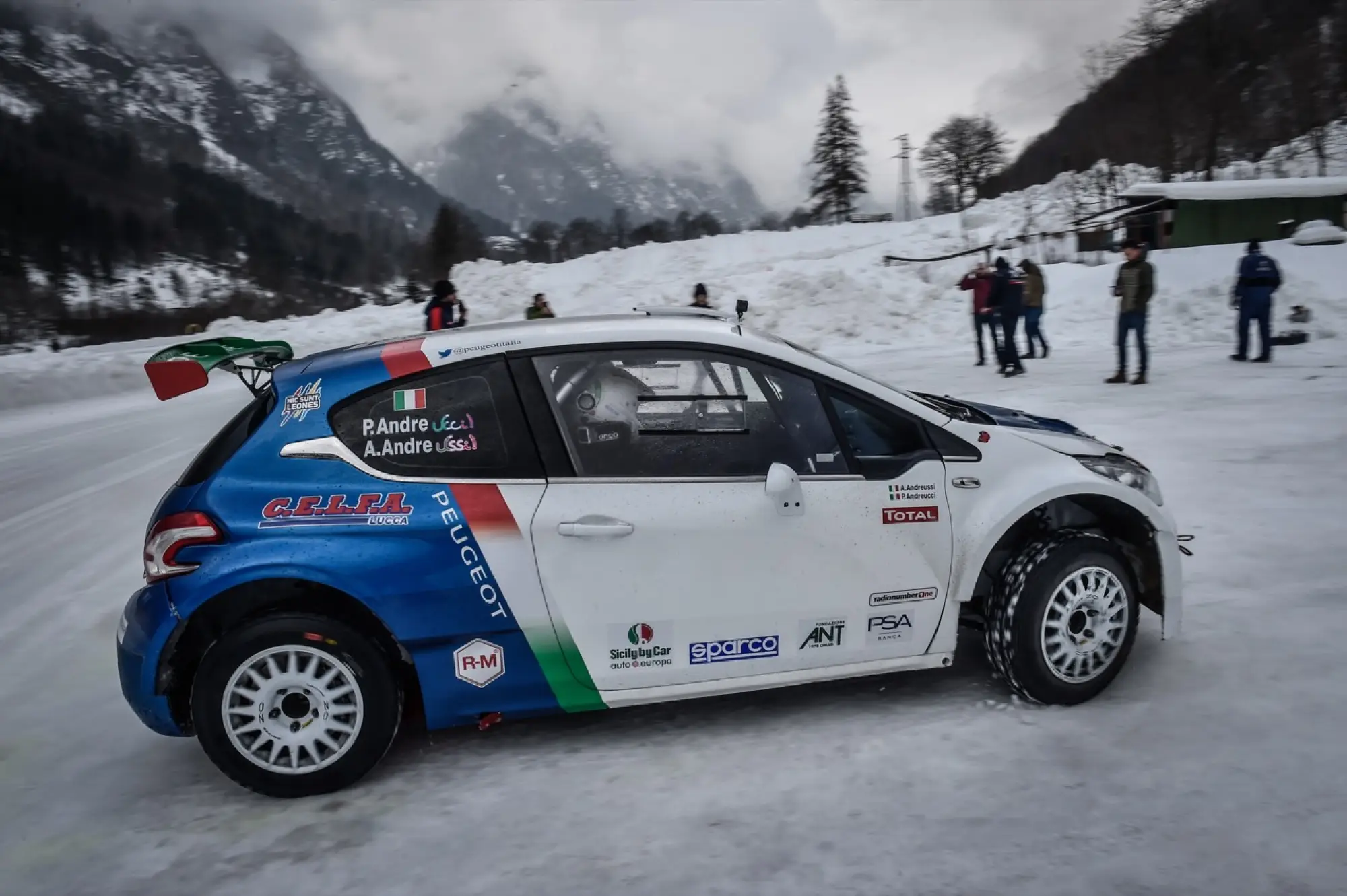 Peugeot 208 T16 e Paolo Andreucci - Ice Rosa Ring - 4