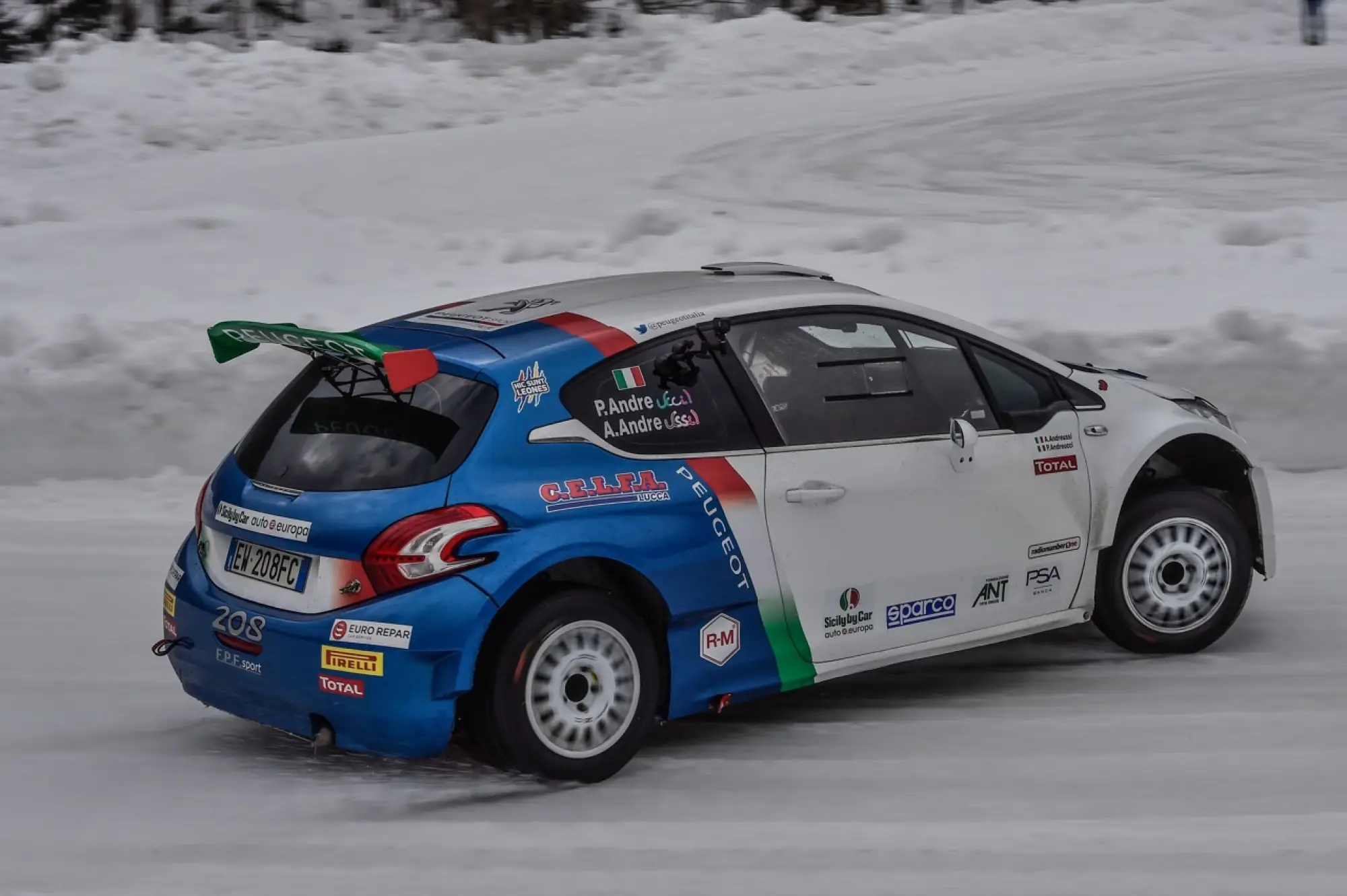 Peugeot 208 T16 e Paolo Andreucci - Ice Rosa Ring - 10