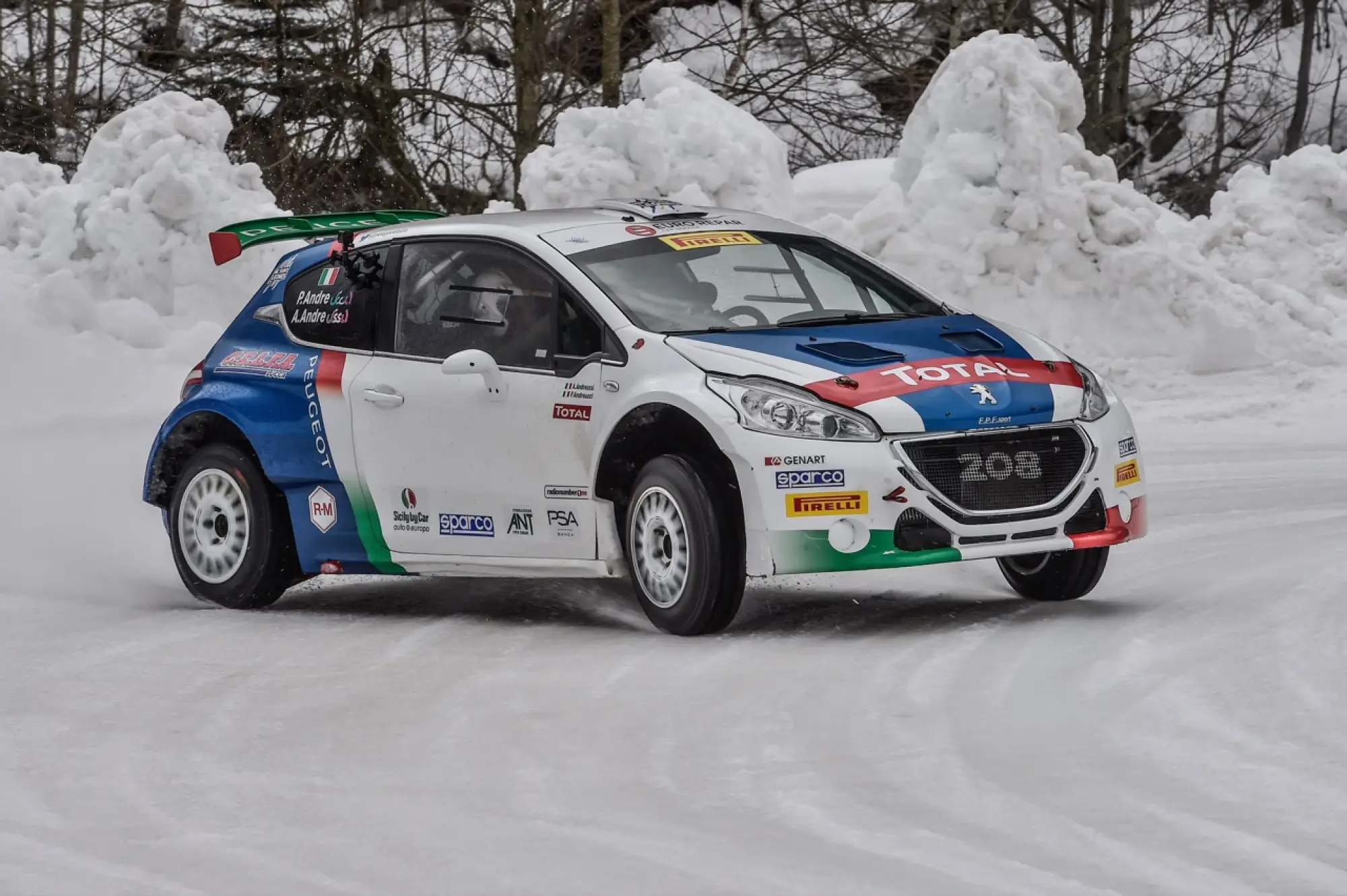 Peugeot 208 T16 e Paolo Andreucci - Ice Rosa Ring - 12