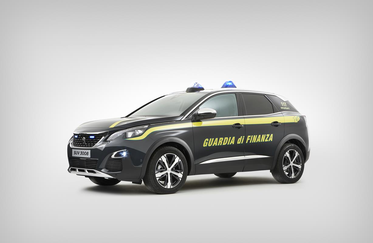 Peugeot 3008 - Guardia di Finanza