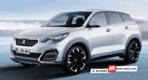 Peugeot 3008 MY 2016 - rendering - 2