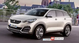 Peugeot 3008 MY 2016 - rendering