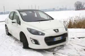 Peugeot 308 e-HDi Prova su Strada