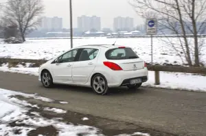 Peugeot 308 e-HDi Prova su Strada