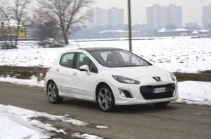 Peugeot 308 e-HDi Prova su Strada