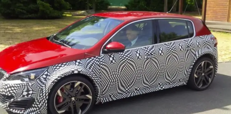 Peugeot 308 R HYbrid - modello test - 1