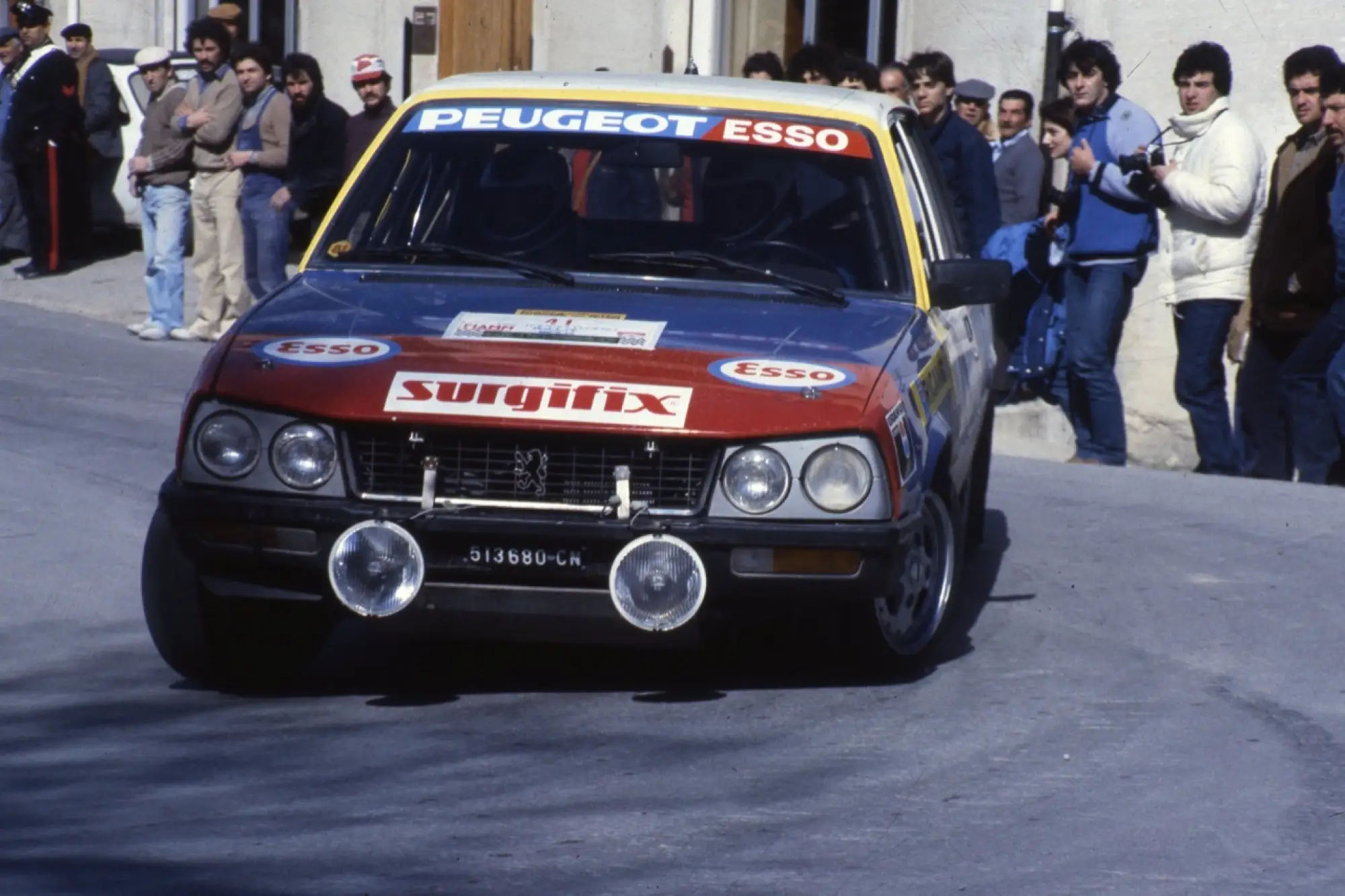 Peugeot 505 Turbodiesel da rally - foto storiche  - 1