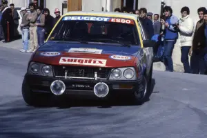 Peugeot 505 Turbodiesel da rally - foto storiche  - 1