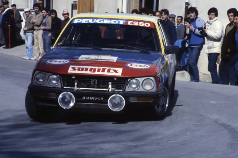 Peugeot 505 Turbodiesel da rally - foto storiche  - 1