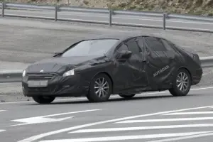 Peugeot 508 2011 spy - 2