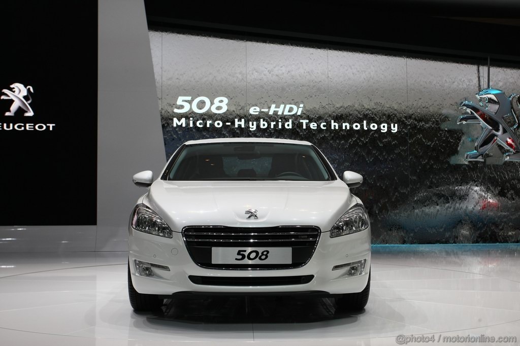 Peugeot 508 E-HDI Ginevra 2011