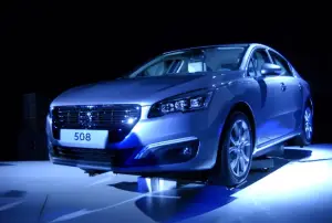 Peugeot 508 restyling presentazione Londra - 7