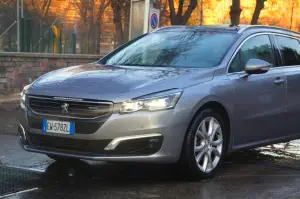 Peugeot 508 SW BlueHDI 150 CV prova su strada 2015