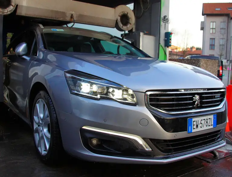 Peugeot 508 SW BlueHDI 150 CV prova su strada 2015 - 16