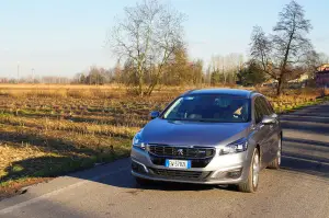 Peugeot 508 SW BlueHDI 150 CV prova su strada 2015