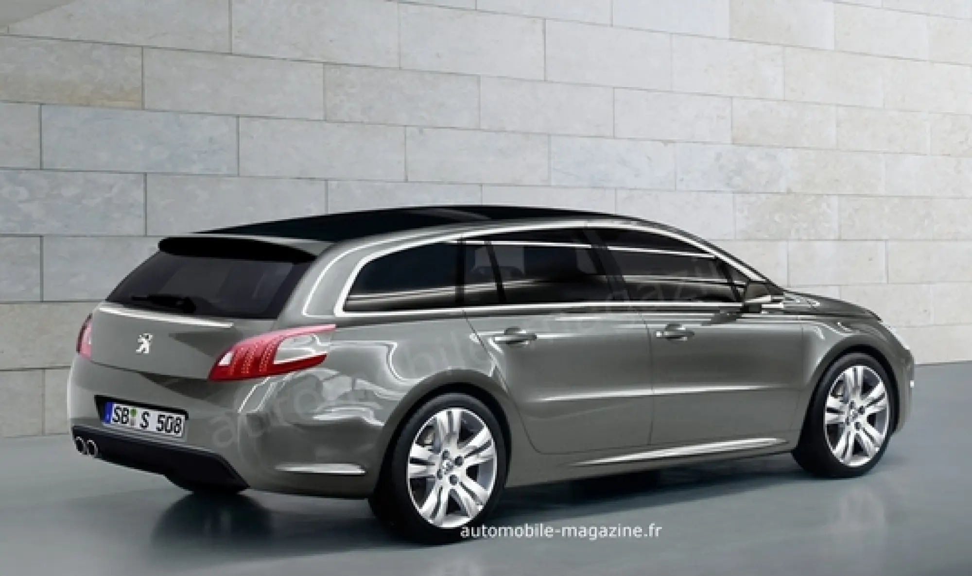 Peugeot 508 SW: foto spia e ipotesi - 1