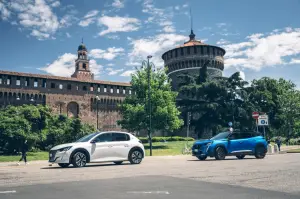 Peugeot e-208 ed e-2008 - Leonardo Da Vinci a Milano - 19