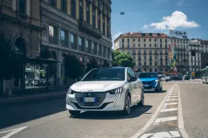 Peugeot e-208 ed e-2008 - Leonardo Da Vinci a Milano - 30