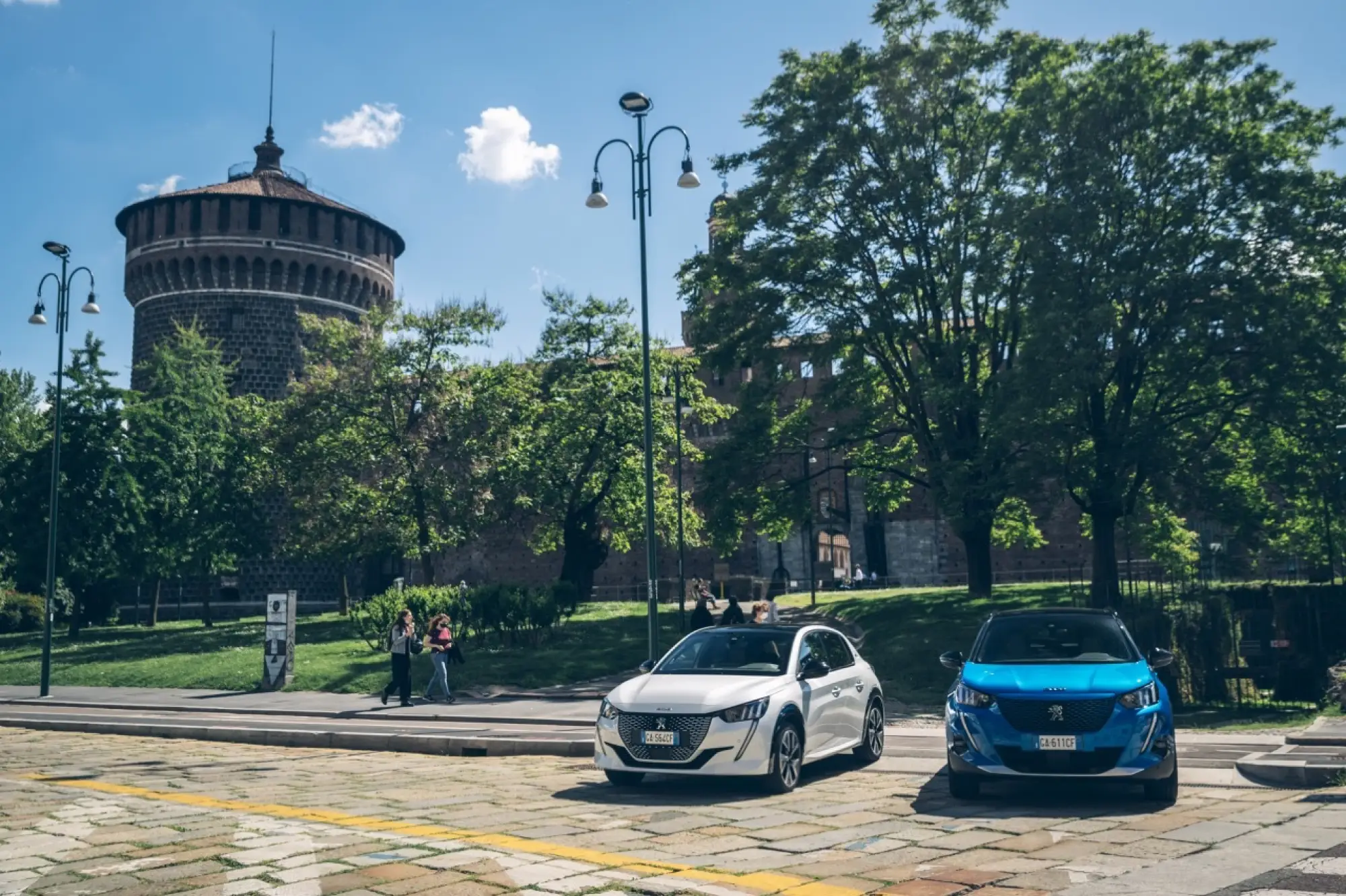 Peugeot e-208 ed e-2008 - Leonardo Da Vinci a Milano - 37