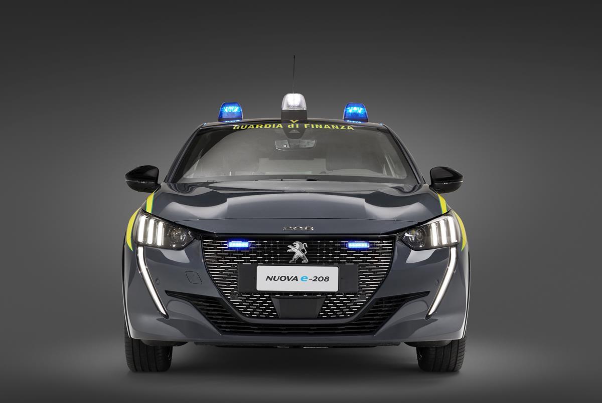 Peugeot e-208 - Guardia di Finanza