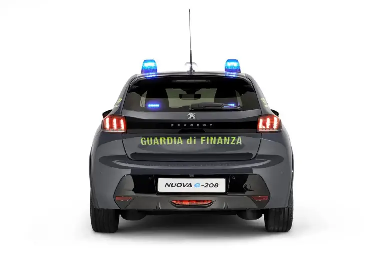 Peugeot e-208 - Guardia di Finanza - 13