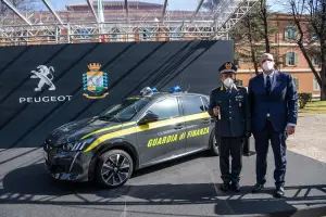 Peugeot e-208 - Guardia di Finanza