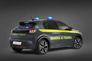 Peugeot e-208 - Guardia di Finanza