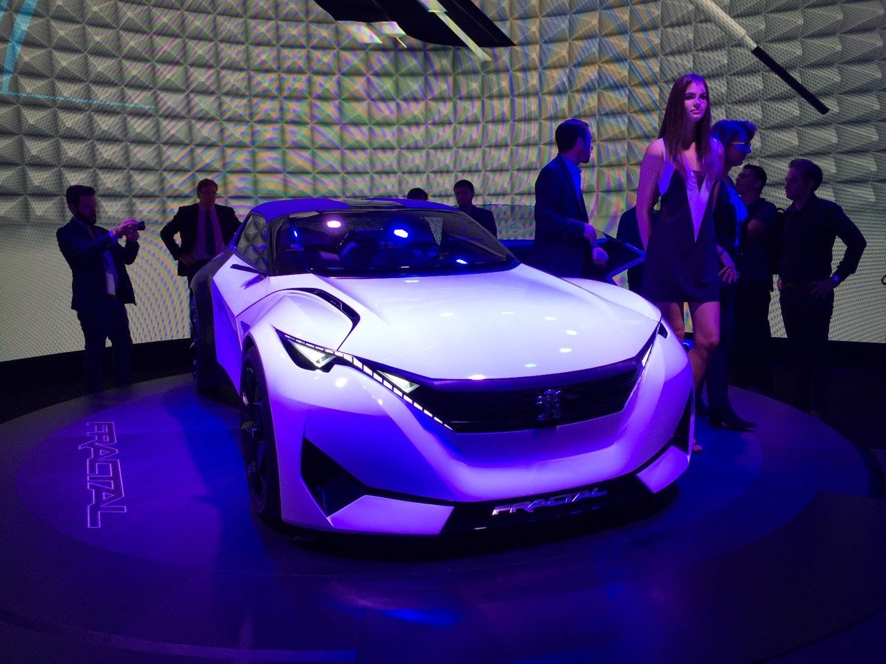 Peugeot Fractal concept - Salone di Francoforte 2015