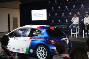 Peugeot Presentazione Campionato Italiano Rally 2017