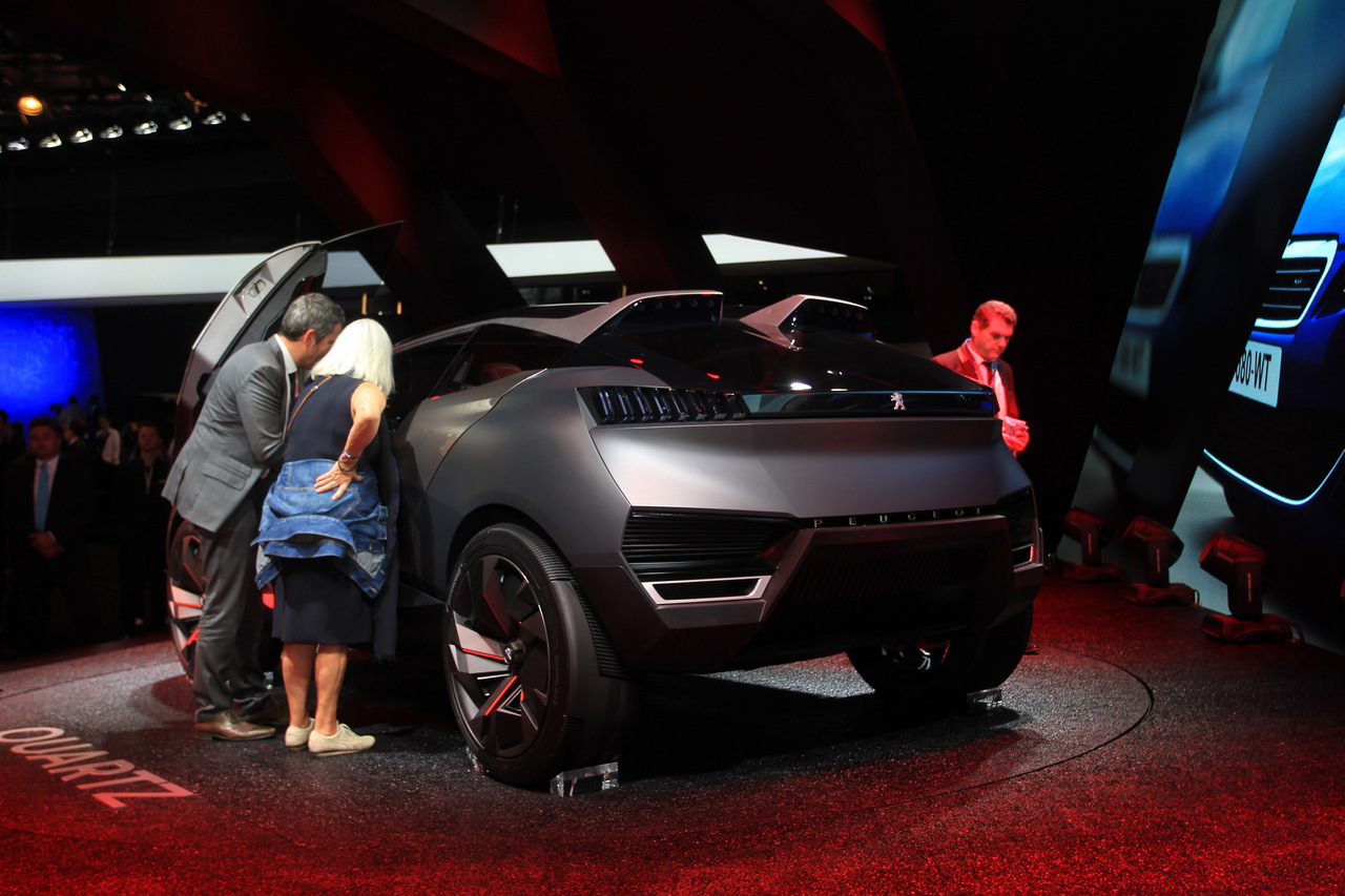 Peugeot Quartz Concept - Salone di Parigi 2014