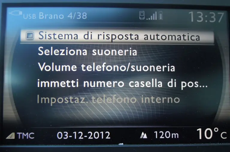 Peugeot RCZ infotainment - Recensione - 19