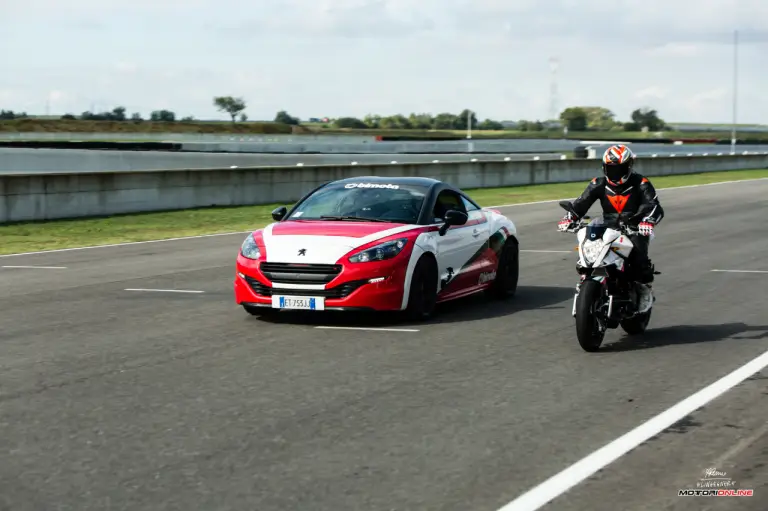 Peugeot RCZ R Bimota Special Edition PB 104 - test in pista - 4