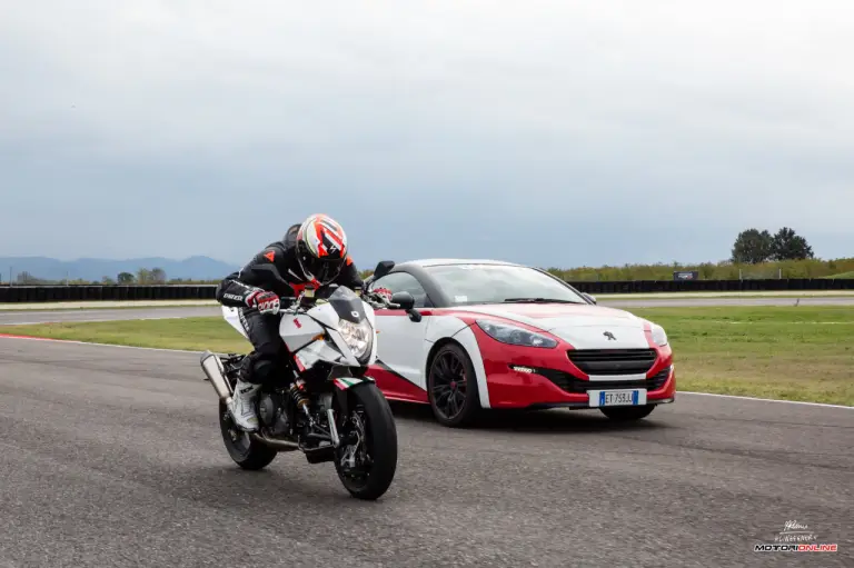 Peugeot RCZ R Bimota Special Edition PB 104 - test in pista - 23